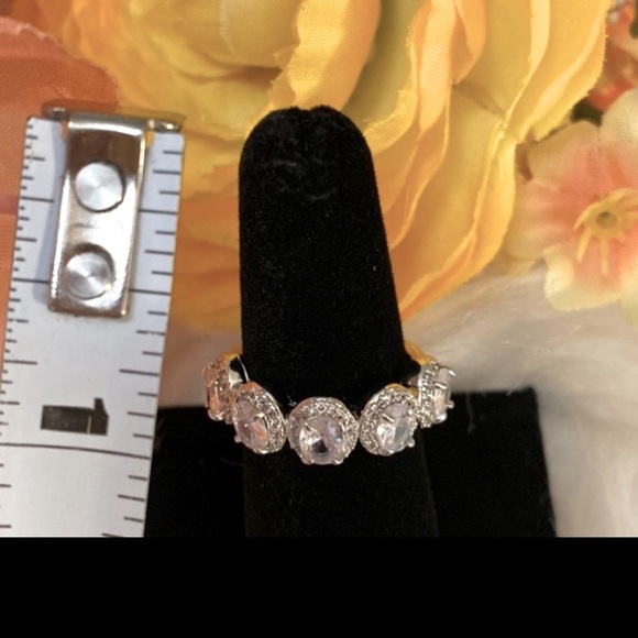 Anniversary Band Ring Channel Halo and Diamond Setting NEW! - Picture 5 of 6